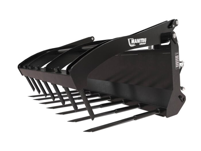 Manure Fork With Grapple