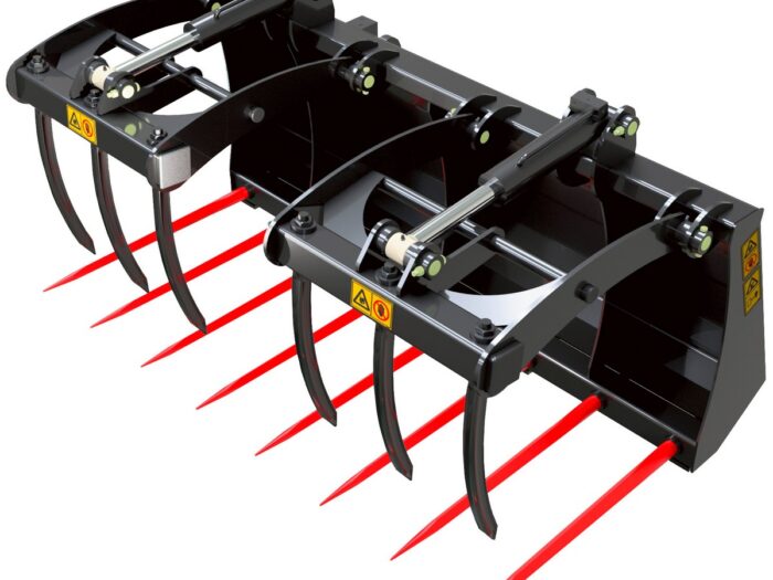 Manure Fork With Grapple Compact machines
