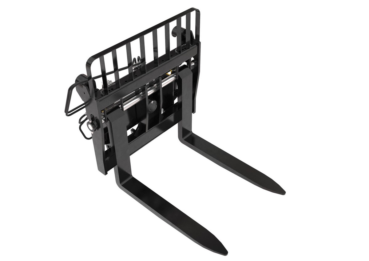 Floating Fork Carriage with Hydraulic Leveling - Image 2